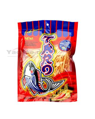 干鱼丝/鱼条 辣味 红色包装 52g/Hot Chilli Fisch Snack 52g