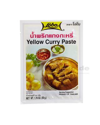 Lobo 泰国 黄咖喱膏 50g/Gelb Currypaste 50g