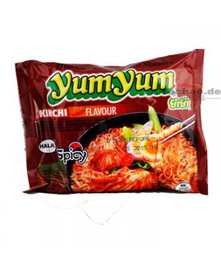 Yum Yum 养养速食韩国泡菜味面 60g/Instant Nudeln mit Kimchi 60g