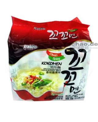 韩国 咕咕面 香辣鸡汤味 120g*5包/Instant Nulden kokomen 120g*5