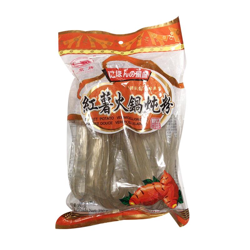 鱼泉牌 红薯火锅炖粉 350g/Süßkartoffel heißer Topf gedünstetes Pulver 350g