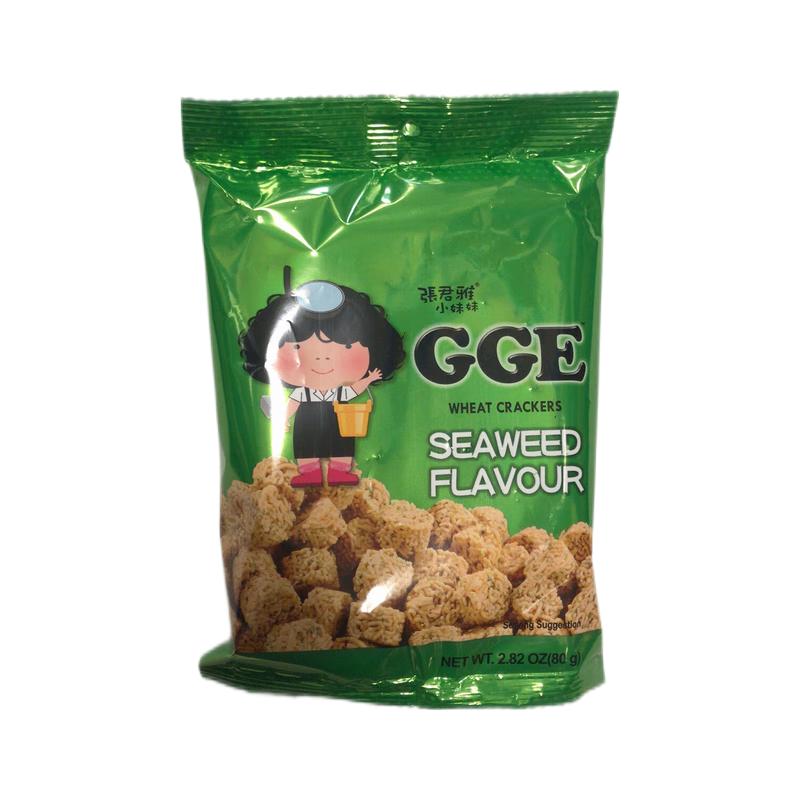 台湾张君雅小妹妹 即食零食面 海苔味 80g/GGE seaweed Flavour 80g