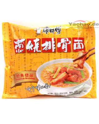 康师傅方便面 葱烧排骨面 100g/instant Nudeln 100g