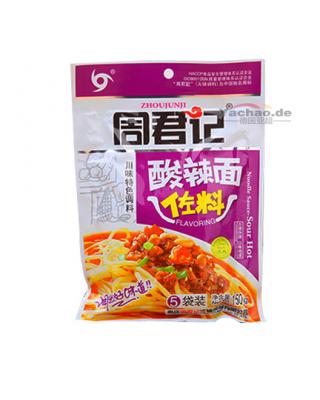 周君记 川味特色调料 酸辣面佐料 紫色包装 150g/Soße für Nudeln 150g