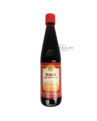 胡益源 芝麻油 650ml/Oh Aik Guan Sesamoel 650ml