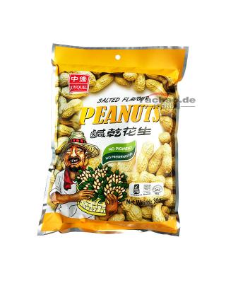 中侨 咸干花生300克/Erdnüsse gesalzen,geröstet mit süssngsmittel300g