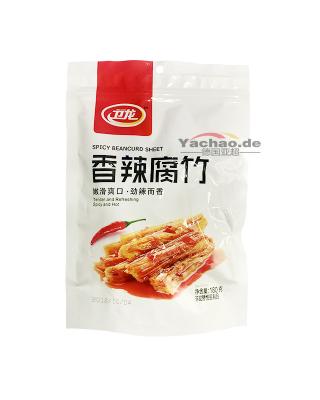 卫龙 香辣腐竹 180g/Weilong Beancurd Blatt Würziger Geschmack 180g