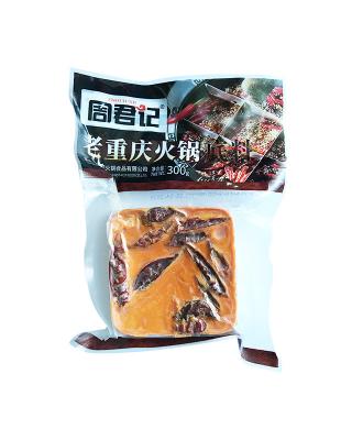 周君记 老重庆砖块火锅底料 300g/Würzig Suppenbasis für Hot Pot 300g