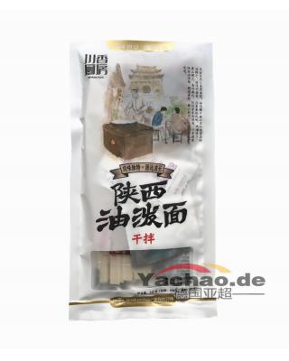 白家 川香厨房 陕西油泼面 干拌 145g/Shanxi Stil Öl Nudel 145g