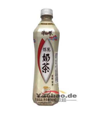 康师傅饮料 炼乳奶茶 500ml/kräutergetränk Tee mit gezuckter Kondonsmilch 500ml