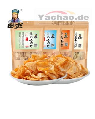卧龙 山药脆片 香葱味 100g/Yam-Chips WOLONG(Schalotte Geschmack）100g