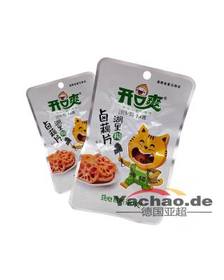 开口爽 香辣卤藕片 26g/KKSH scharf eingelegte Lotuswurzel 28g