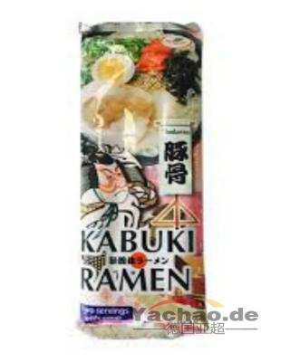 天长歌舞伎 豚骨味拉面 2人份 240g/KABUKI Tonkutsu Geschmack Ramen 240g