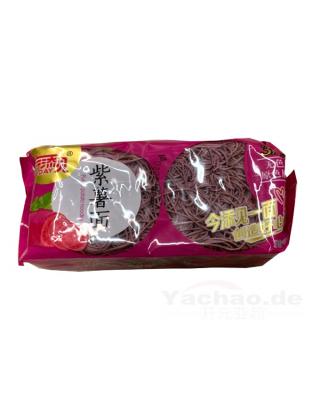 添添见面条 紫薯面 152g/Nudel mit suβkartoffel 152g