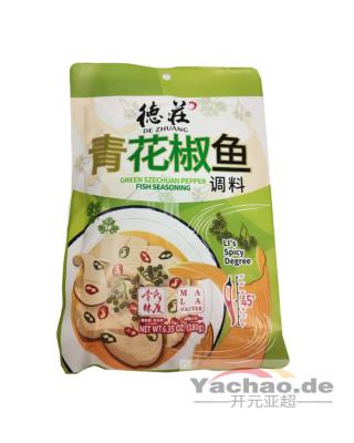 德庄 青花椒鱼调料 180g/Green Pepper fish seasonging 180g