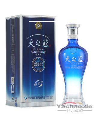 天之藍　白酒 52度 480ml　中国酒　上海、蘇州、無錫 洋河酒业天之蓝52° 480ml_酒类_酒水乳饮_开元亚超19周年庆｜欧洲亚洲