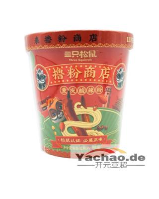 三只松鼠 重庆酸辣粉 130g/SZSS Nudelsuppe sauer scharf chongqing 130g