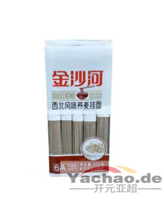 金沙河 荞麦挂面 500g/JIN SHA HE Buckwheat Noodle 500g
