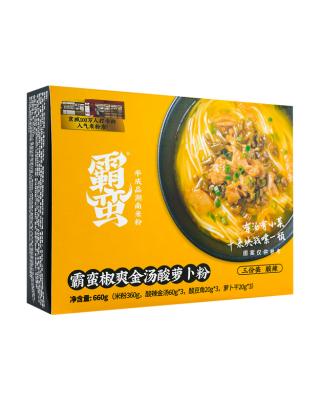 霸蛮 椒爽金汤酸萝卜粉 三份装 660g/BaMan Instant Noodle Pickeled Radish Flavor 660gB