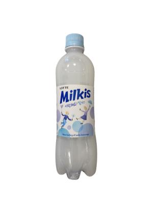 韩国 乐天Milkis 妙之吻牛奶碳酸饮料 500ml/milkis carbonated soft drink 500ml