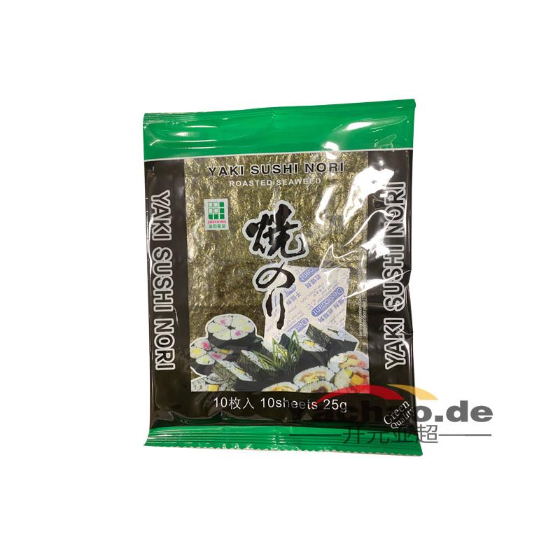 金和 包饭紫菜 10片 25g/Roasted Seaweed 10 Blatter 25g