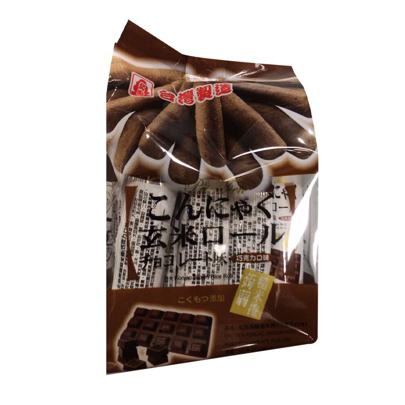 台湾 北田 蒟蒻糙米卷 巧克力口味 160g