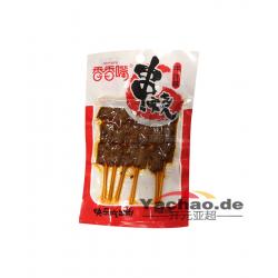 香香嘴 串烧豆干 牛汁味 60g/Xiangxiangzui kebab mit getrockneter Bohne und Hammelsaf