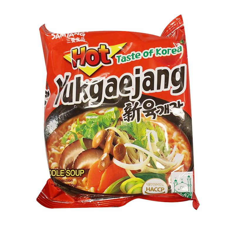 三养 Yukgae 火鸡面 香菇蔬菜味120g