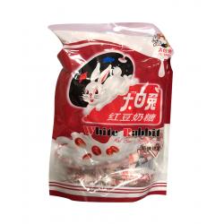 临期特惠赠送活动：大白兔奶糖 牛奶糖果 红豆味 200g/保质期2024-01-10