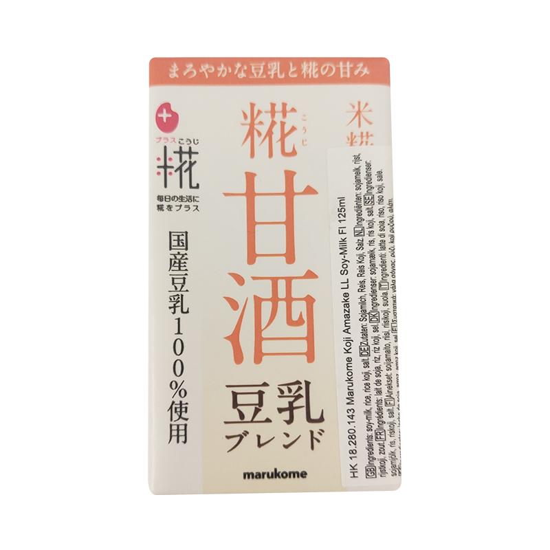 日本 丸米Marukome 米花 糀甘酒 豆乳味 125ml