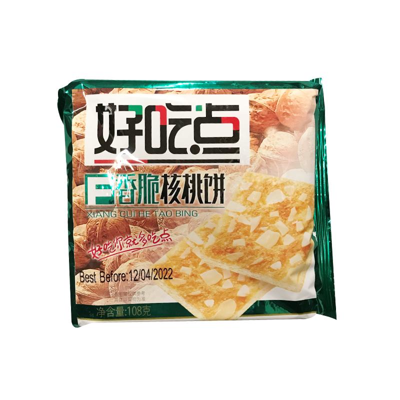 达利园 好吃点香脆核桃饼干 108g/Leckere und knusprige Walnuss Kekse 108g