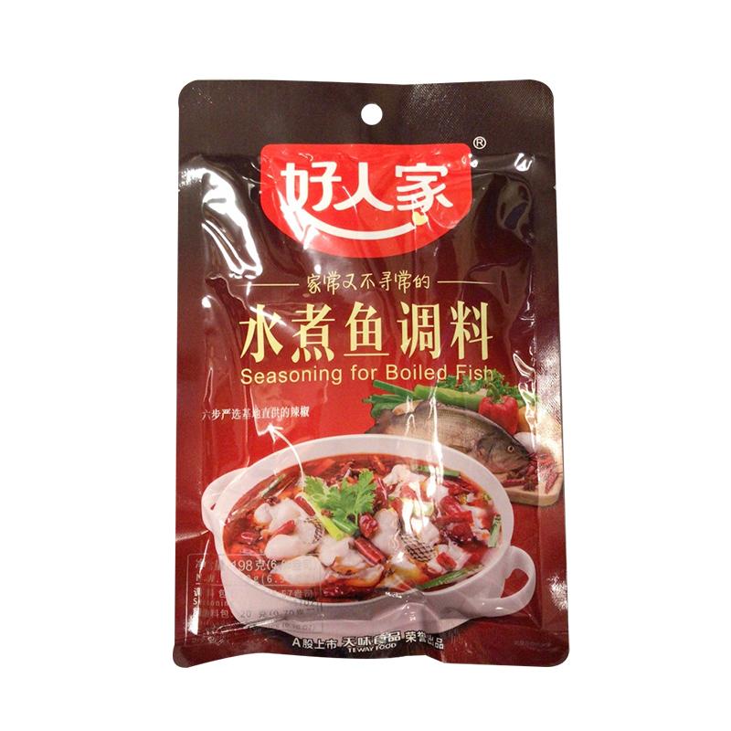 好人家 水煮鱼调料 198/Sichuan Spicy Boiled fish 198g