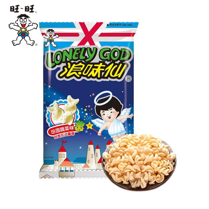 浪味仙 田园蔬菜味 经典装 42g/Lonely GOD Cracker original flavor  42g