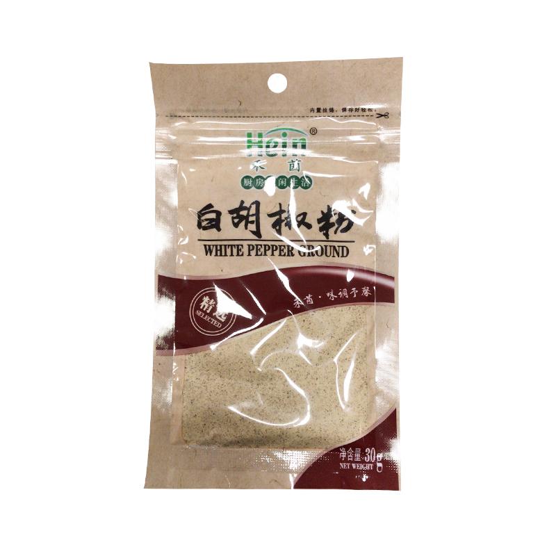 禾茵 白胡椒粉 30g/Weißer Pfeffer Pulver 30g