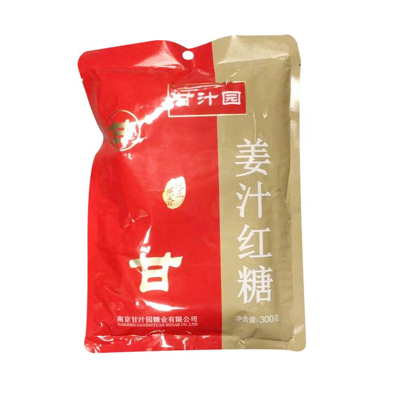 甘汁园 姜汁红糖 300g