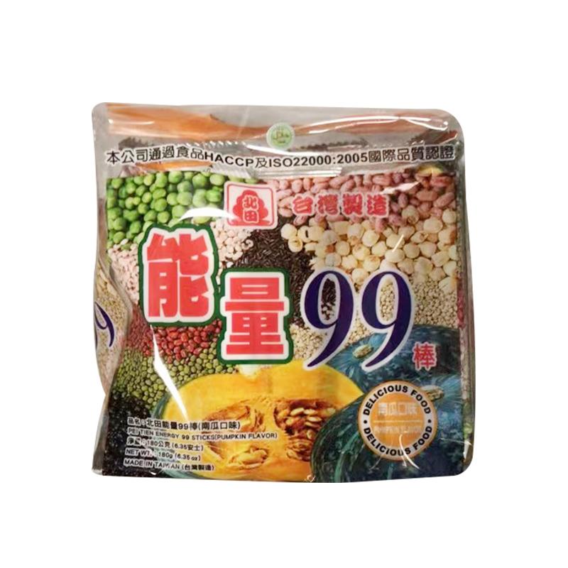 台湾 北田 能量99棒 南瓜口味 180g