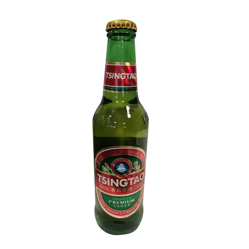 青岛啤酒（玻璃瓶装，不支持邮寄）4.7% 330ml/Tsingtao Bier (Glasflasche, Post nicht unterstützt) 4,7% 330ML