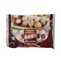 生鲜 火锅丸子 冷冻 正点 香菇贡丸360g /Mushroom Bälle 360g