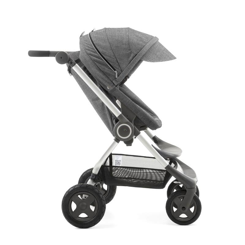 Stokke Scoot婴童车婴儿推车安全耐用时尚新款 黑麻灰Black Melange 464001