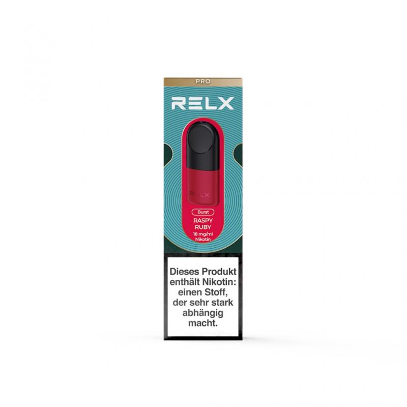 悦刻 RELX Pod Pro-2 Pod Pack-Raspy Ruby-18mg/ml 覆盆子味