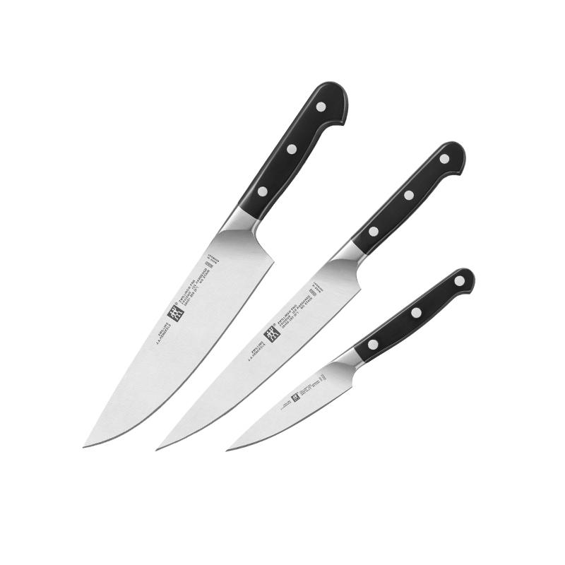 德国 ZWILLING 双立人 PRO系列 三件套 厨师刀 削皮刀 小刀 38430-007-0