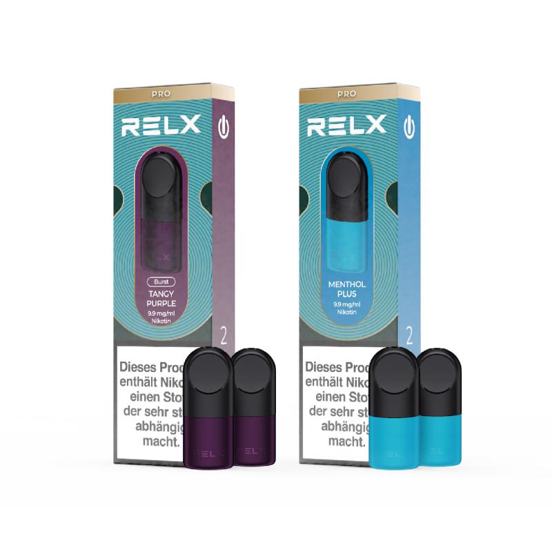 活动 悦刻 RELX Menthol Plus-9.9mg/ml*1+ Tangy Purple-9.9mg/ml*1（薄荷味+葡萄味）