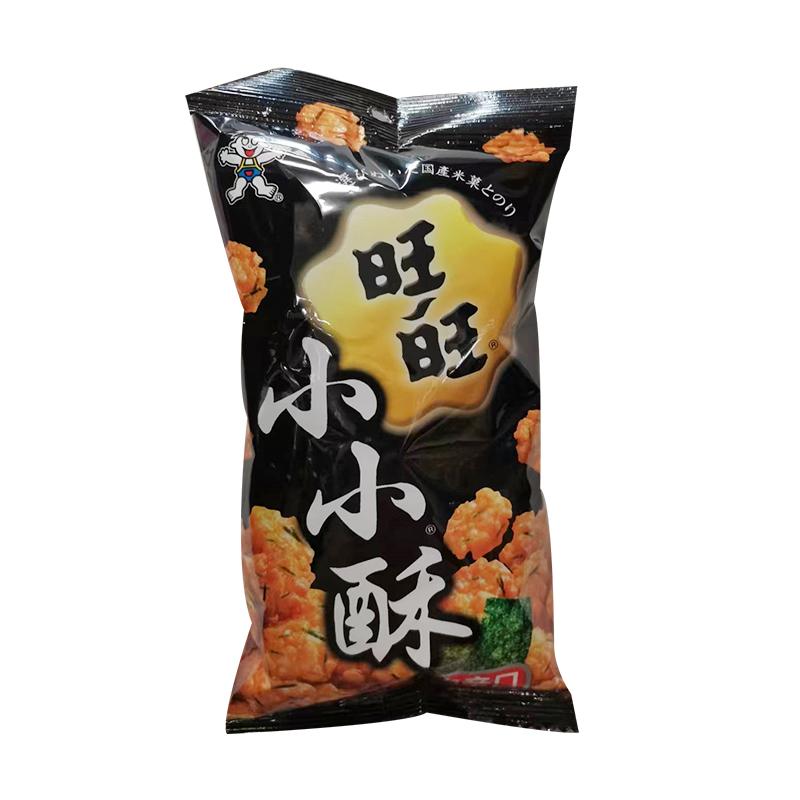 旺旺 小小酥 海苔辣味 60g/Willst du kleine knackige Algen würzig 60g