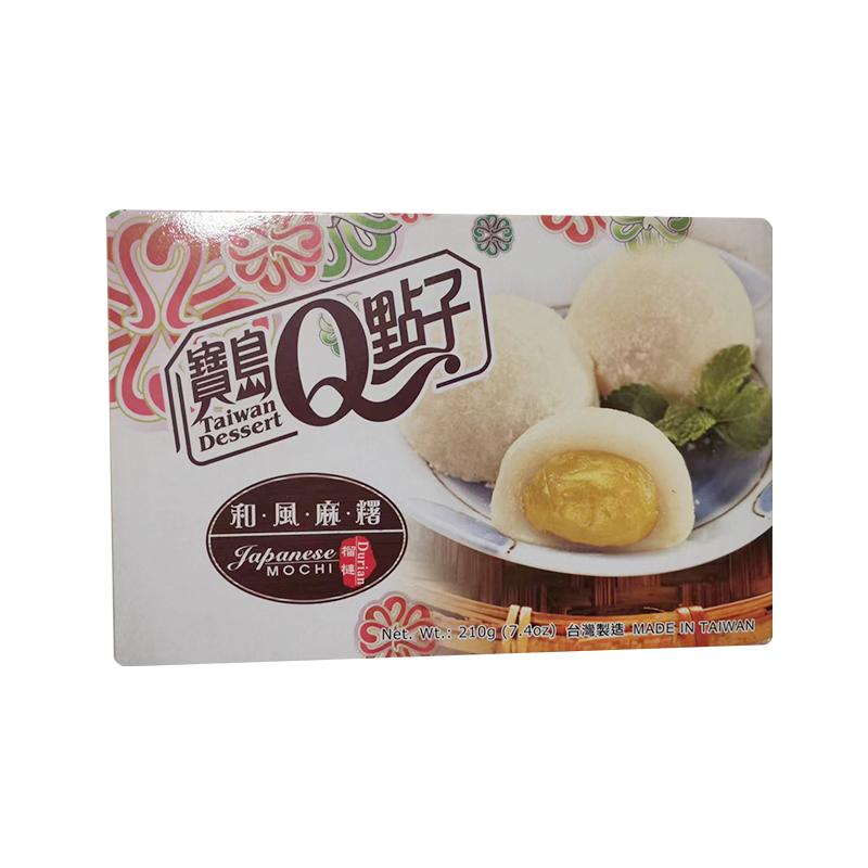 宝岛Q点子 和风麻糬 榴莲口味210g/Hefeng Mochi Durian Geschmack 210g
