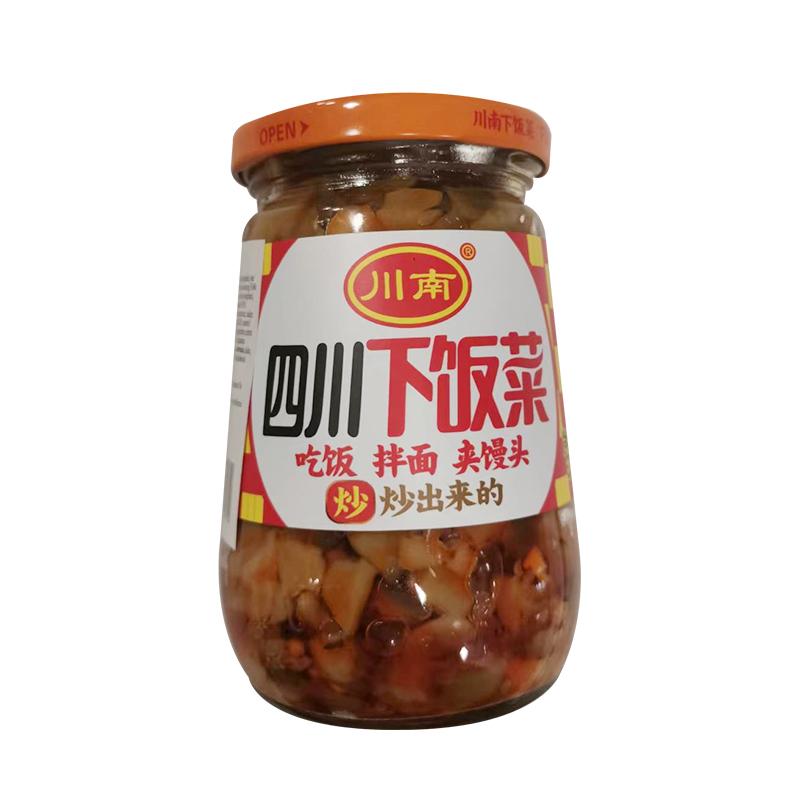 川南 四川下饭菜330g/Sichuan-Nahrung 330g