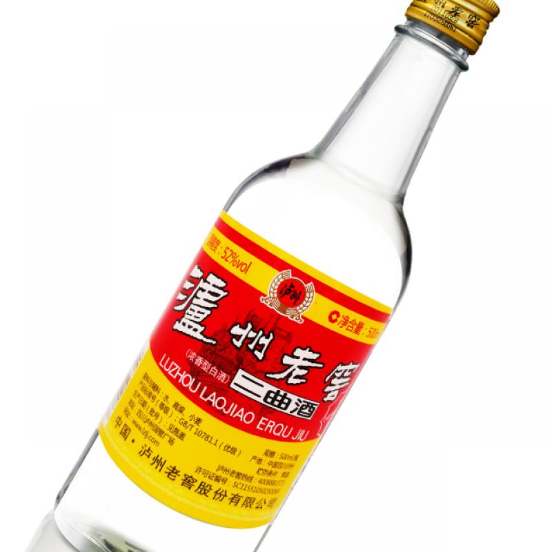 泸州老窖 二曲 52° 500ml/LUZHOU LAOJIAO  ERQU 500ml