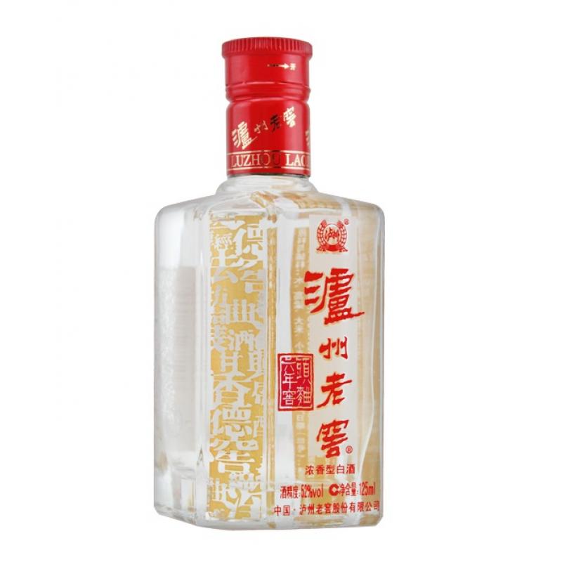 泸州老窖 六年窖头曲 52° 100ml/LUZHOU TOUQU 100ml