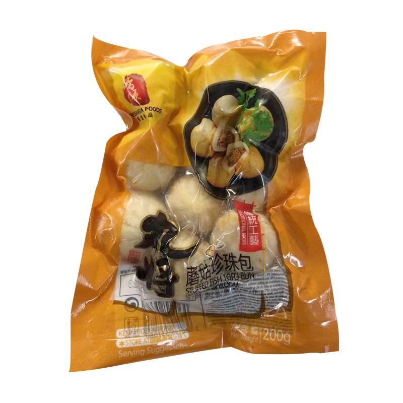 生鲜 火锅丸子 冷冻 香源 丸将 火锅丸子 蘑菇珍珠包200g/Maru Jiang Pilzperlenpackung 200g