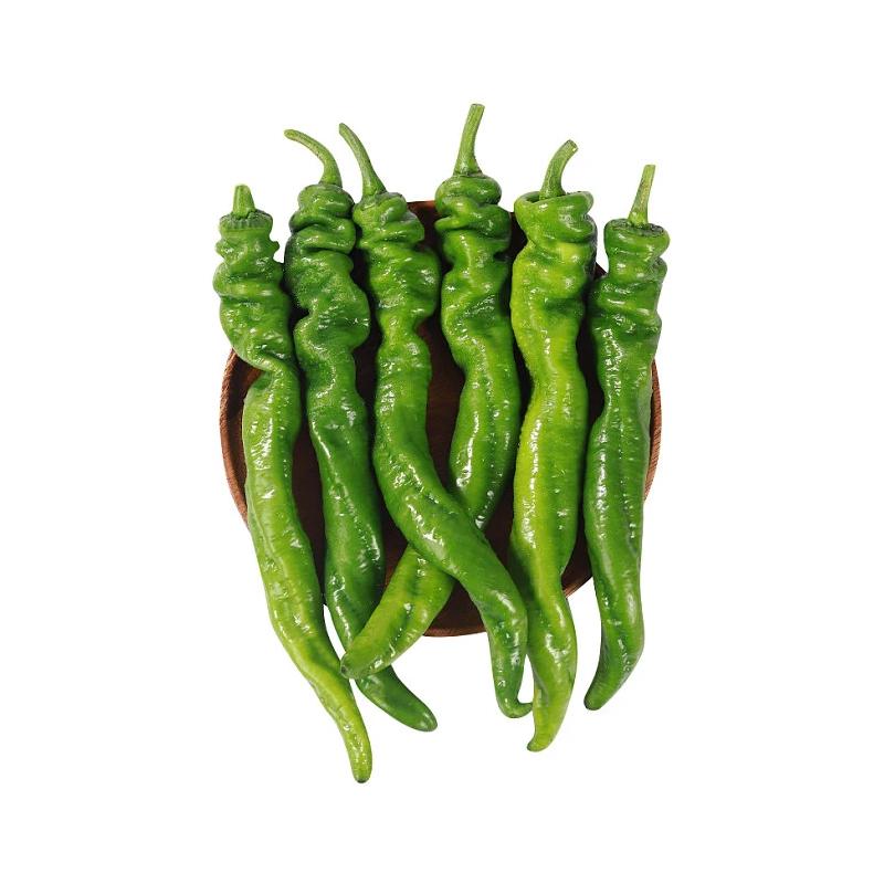 生鲜 绿杭椒 绿辣椒200g/] Green Long Pepper (ES)
