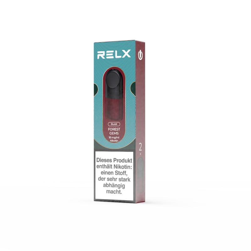 悦刻 RELX Pod-2 Pod Pack-Forest Gems-18mg/ml-DE混合莓果18mg